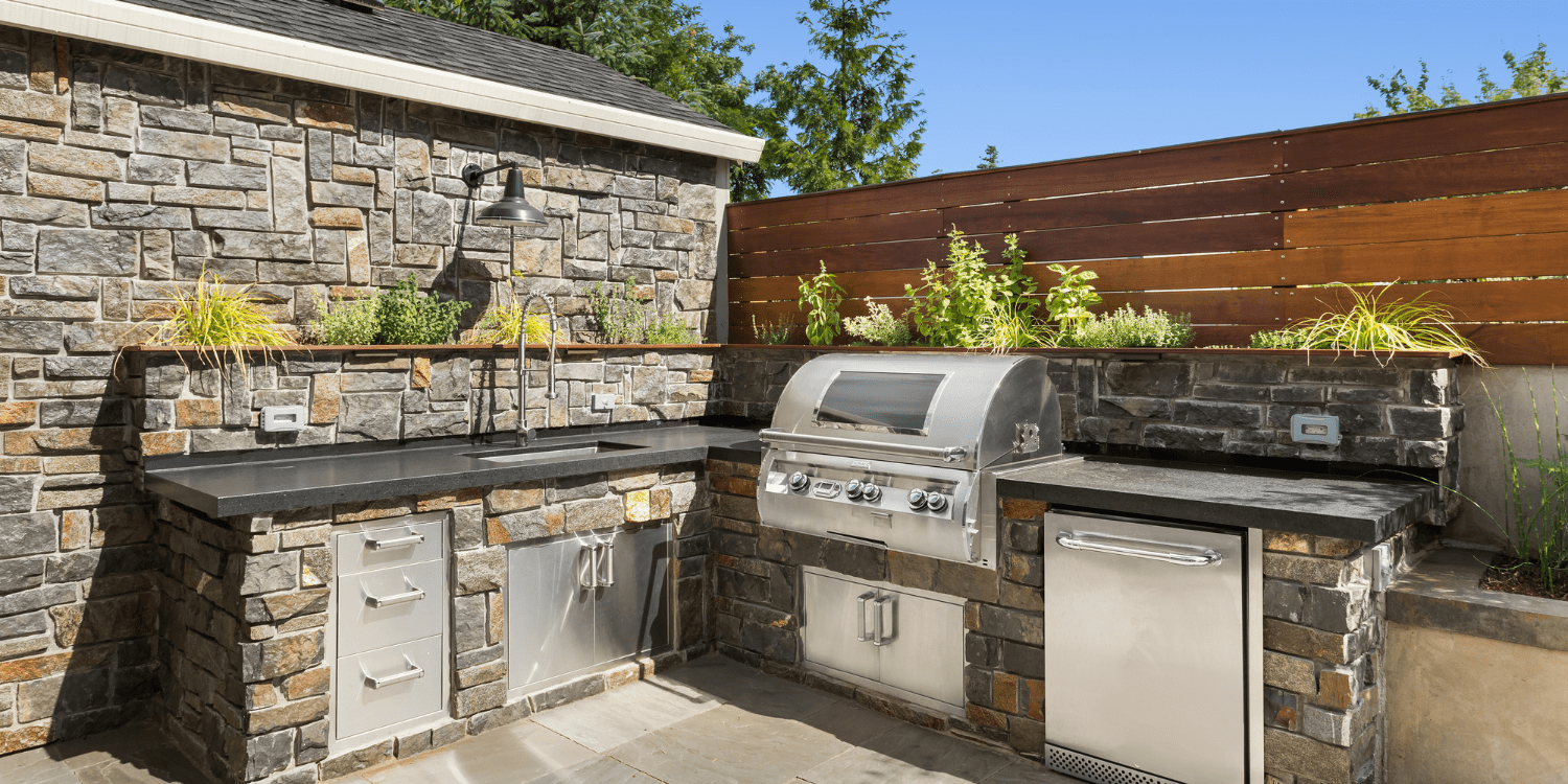 Outdoor Kitchen San Antonio with Grill